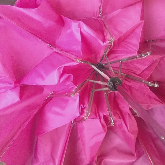 (3 for $20) Pink Super Mini Umbrella - Picture 2 of 3